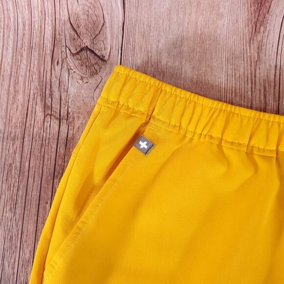 Figs Mens Size XL Tansen Scrub Pants Joggers Limited Edition Emergency Yellow - Picture 4 of 12